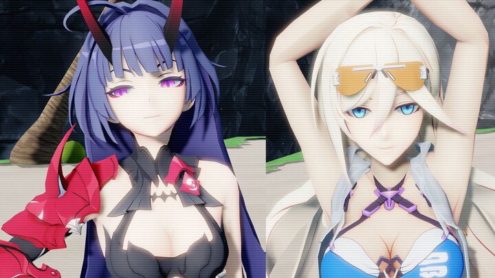 [ Honkai Impact 3MMD] This... is really big... [side to side]