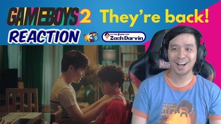 Gamer Guy REACTS to Gameboys 2 Trailer | Boys Love BL | Uy May Nintendo Switch!