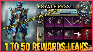 REVIEW ROYALE PASS MÙA SAU "THÁNG THỨ 2" CÓ GÌ ĐẸP HƠN "THÁNG THỨ 1" HAY KHÔNG? || PUBG MOBILE