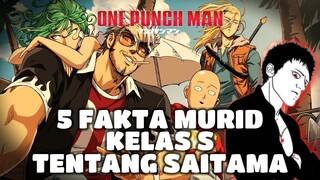 5 fakta murid kelas s tentang saitama | one punch man