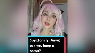 Can you keep a secret? spyxfamily anyaforger anya anyacosplay anyaforgercosplay spyxfamilycosplay c