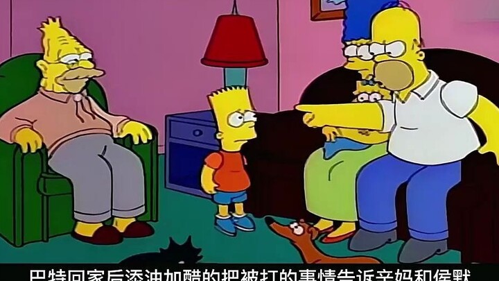 侯默父子大战总统 #辛普森一家 #搞笑 (2)