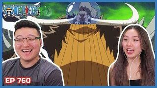 GASSY JACK'S SECRET WEAPON! | One Piece Episode 760 Couples Reaction & Discussion