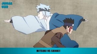 Mitsuki Buat Shinki Penasaran! Ujian Chunin Mitsuki vs Shinki!