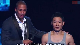 美国达人秀：惊艳全场的同步镜中舞，评委：你应该是冠军拿一百万