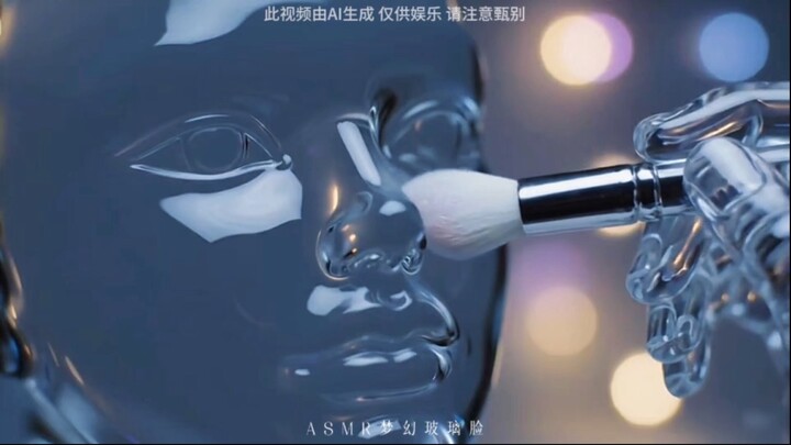 ASMR梦幻玻璃脸 | 沉浸式化妆②晚安 可爱的大家～