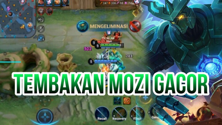 TEMBAKAN MOZI GACOR