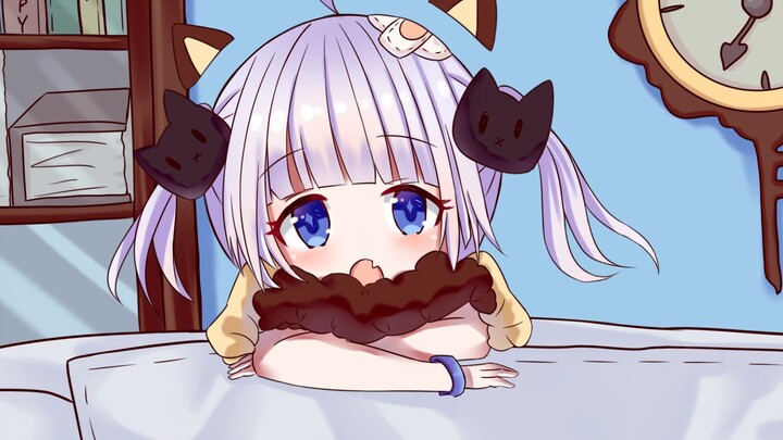 Your little neighbor cutie is here to wake you up!