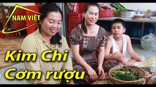Món ngon ngày giỗ - Kim chi cơm rượu - Nam Việt