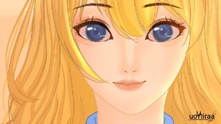 Coloring violinist unik, Kaori Miyazono | Your Lie In April