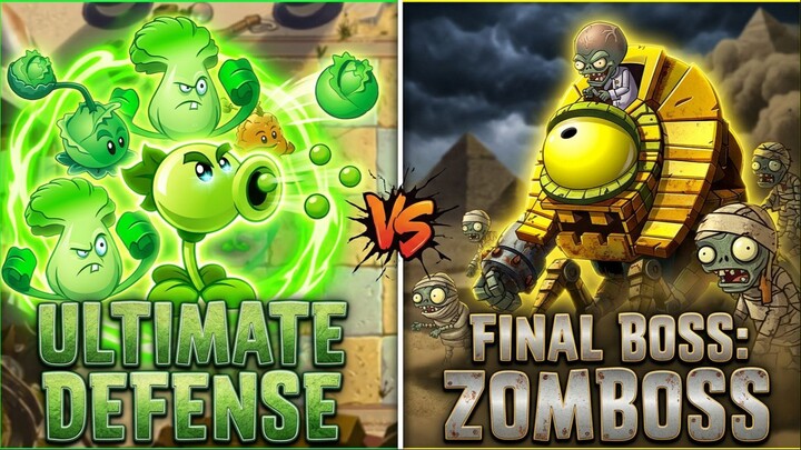 JEFE FINAL Plants vs zombies 2 en el antiguo egipto