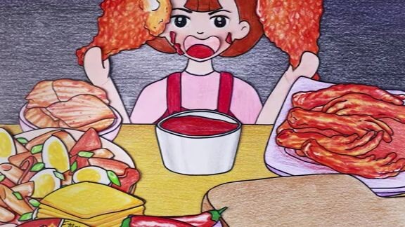 [MUKBANG] ANIMATION 🤩