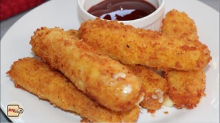 Mozzarella Cheese Sticks Easy Recipe