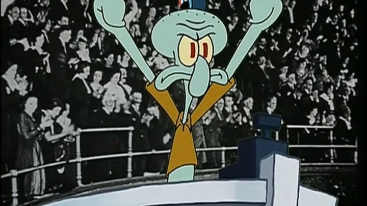Squidward: Hello This is the home of an undiscovered genius