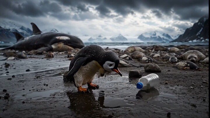 He Was Actually the Last Penguin on Earth! 🐧💔😱