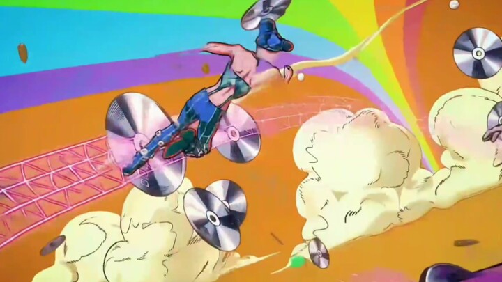 Except the fourth part, use the rest of JOJO's OP to cut a new OP
