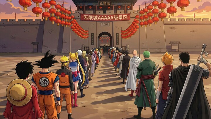 All-Star Infinite City — But in the Spring Festival Gala Version【Bilibili AI Creation Contest – Open