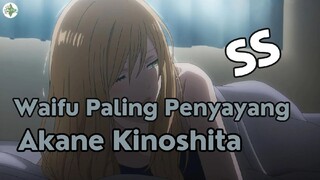 Jangan di sia - sia in!!! kalau nemu waifu kaya Akane Kinoshita di dunia nyata