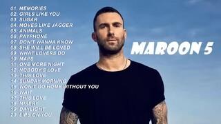 Maroon5 Greatest Hits Full Playlist (2022) HD 🎥