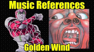 Every Music Reference in JoJo: Golden Wind
