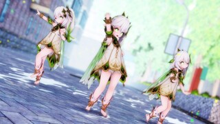 [4K Genshin Impact MMD]Ba vị thần cỏ nhỏ, niềm vui nhân ba!!!