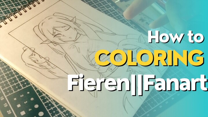 How to draw Fieren fanart, cinematic diakhir video 😋