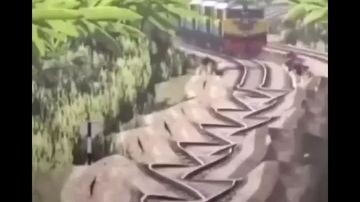 shaking train