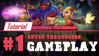 Enter the Gungeon Gameplay with The Marine | Indie PC Game Gungeon Tutorial (No Commentary)