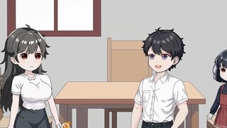 The neighbor harassed him in the middle of the night, so Yixiu went to the door and fought back domi