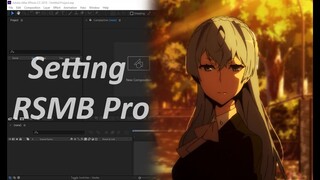 Setting RSMB Pro - After Effect