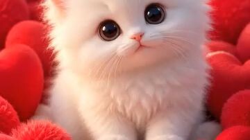 so  cute 🥺🥰 cat 🐈😺