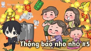 Thông báo nho nhỏ #5 | Bản Tin Anime