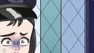 The policewoman was called sick as soon as she showed up, but she was not angry at all