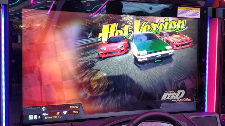 頭文字D THE ARCADE SS5 | NEW PLAYER EX10 (LADPRAO) DAY 3 Hot-Version