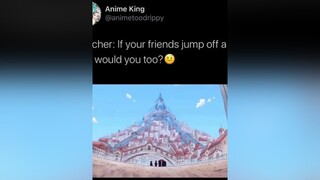 Tf type of question is that🤡😂, it's ride or die fym foryoupage fyp makemefamous anime animememes animeedit animerecommendations onepiece