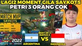 W/ JO | LAGI2 MOMENT GILA KAPTEN SAYKOCAK ‼️ STUN 3 ORANG LGSG END - IESF INDO VS ARGENTINA GAME 2