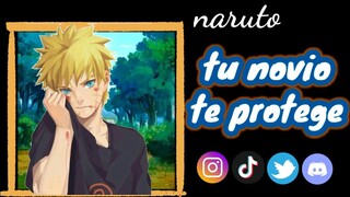 ASMR/Roleplay | naruto uzumaki| tu novio te protege de unos idiotas |+16 |#roleplayespañol