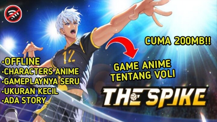 Game Android Anime Tentang Voli!! Game Anime Favorit Gw Sih Ini!! - The Spike Gameplay [OFFLINE]