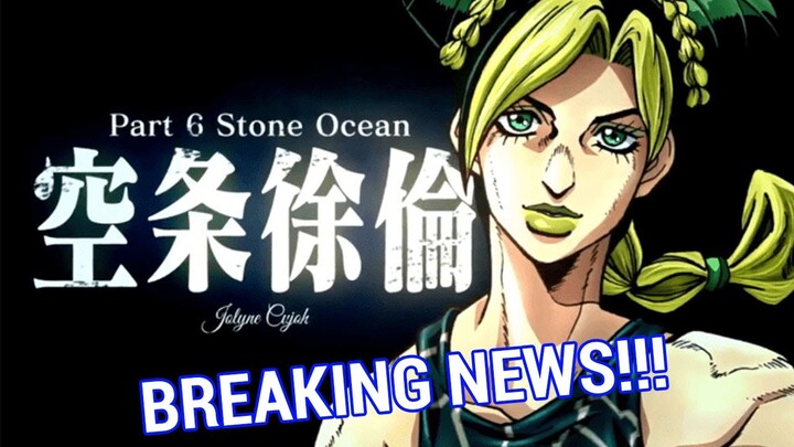 JoJo no Kimyou na Bouken Part 6: Stone Ocean Dapatkan Adaptasi Anime! - Rilis 2022 ?