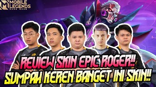 REVIEW SKIN EPIC ROGER CYBORG WEREWOLF BARENG RRQ HOSHI !