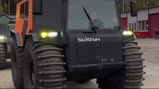 Three brand new all-terrain vehicles rolled off the assembly line