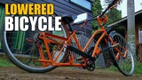 Lowered bike | lowrider bicycle | bike lowered | paano mag lowered | ng mtb fork | welding projects