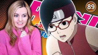 Sarada VS Boruto - Boruto Episode 89 Reaction