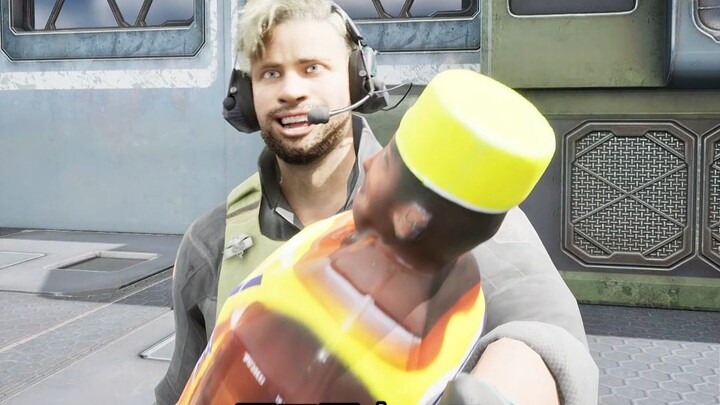 Minuman spesial dengan teknik pengadukan ekstrem