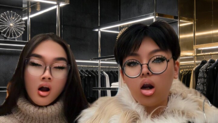 Those two mean people in the clothing store are like this
