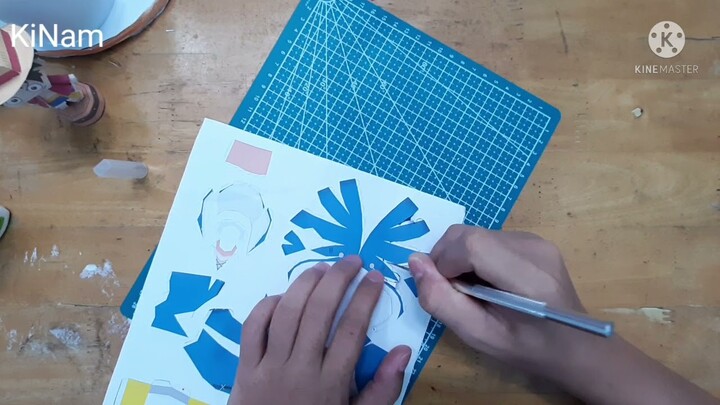 Mô hình giấy anime cute