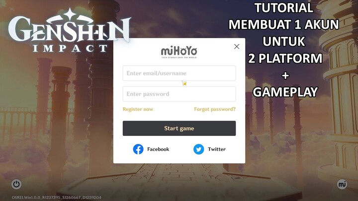 TUTORIAL 1 USER 2 PLATFORM PLUS GAMEPLAY - Genshin Impact Indonesia
