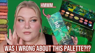 I Don't Know How to Feel... Urban Decay She-Hulk Palette! Swatches + Conflicting Thoughts...