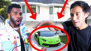 حطّم لامبورغيني؟ "الساحر" زاك كينغ يزور قصر جيسون ديرولو الفخم