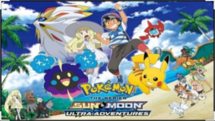Pokemon season 21 Sun and Moon Ultra Adventures episode 1 in Hindi